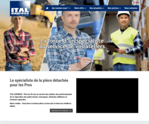 Ital-Express.fr(Ital Express) Screenshot