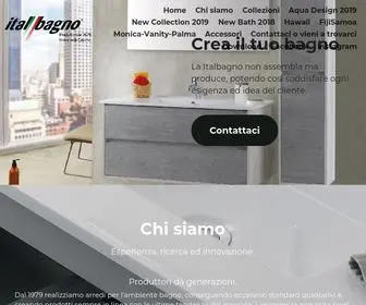 Italbagnogroup.it(Produttore mobili da bagno) Screenshot