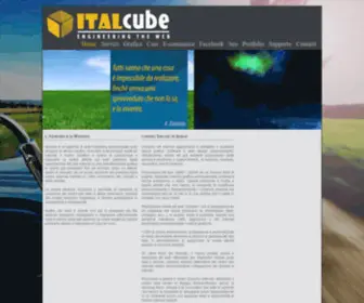 Italcube.it(ItalCube S.r.l) Screenshot