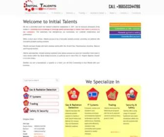 Italents.co(Your own box of solutions) Screenshot