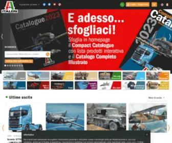 Italeri.com(Modellismo in scala dal 1962) Screenshot