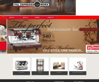 Italespressoworx.co.za(Espresso Coffee Machines) Screenshot
