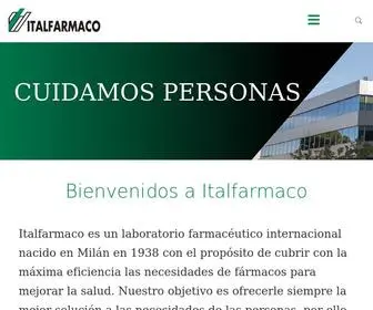 Italfarmaco.es(Bienvenidos a Italfarmaco) Screenshot