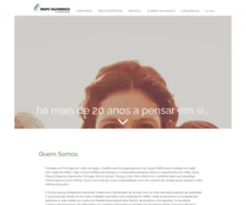 Italfarmaco.pt(Grupo Italfarmaco Portugal) Screenshot