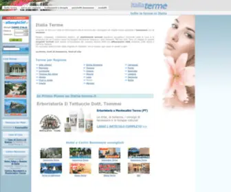 Italia-Terme.it(Italia terme) Screenshot