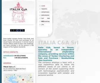 Italiacanda.it(ITALIA C&A) Screenshot