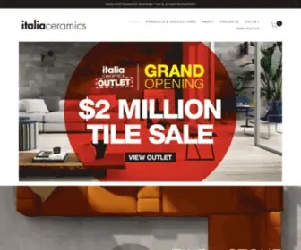 Italiaceramics.com.au(Italia Ceramics) Screenshot