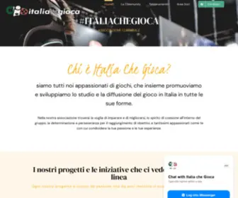 Italiachegioca.com(Italia Che Gioca) Screenshot