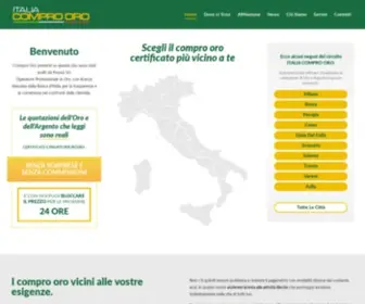 Italiacomprooro.it(Compro) Screenshot