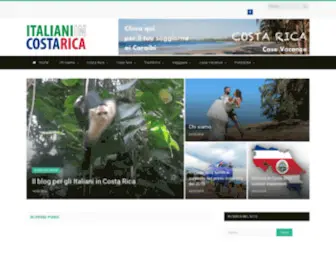 Italiacostarica.com(Italiani in Costa Rica) Screenshot