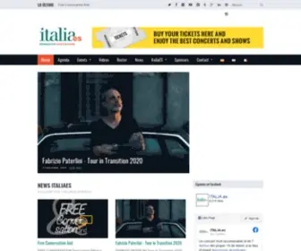 Italiaes.org(Events & Shows) Screenshot