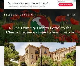 Italialiving.com(Italia Living) Screenshot