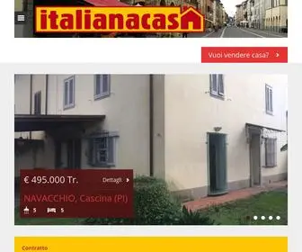 Italianacasa.com(Agenzia Immobiliare Italiana Casa) Screenshot