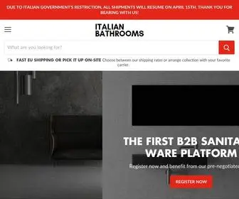 Italianbathrooms.it(Italian Bathrooms) Screenshot