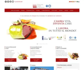 Italianchefacademy.it(Italian Chef Academy) Screenshot