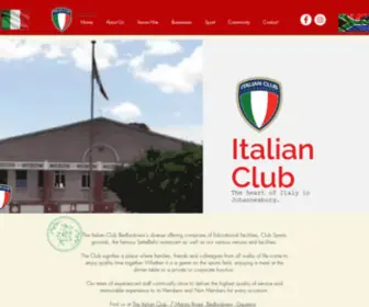 ItalianclubjHB.co.za(Italian Club) Screenshot