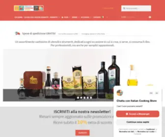 Italiancookingstore.it(Italian Cooking Store) Screenshot