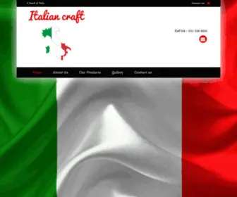 Italiancraft.co.za(Italian Craft) Screenshot