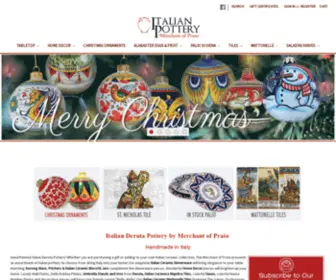 Italianderutapottery.com(Italian Ceramics) Screenshot