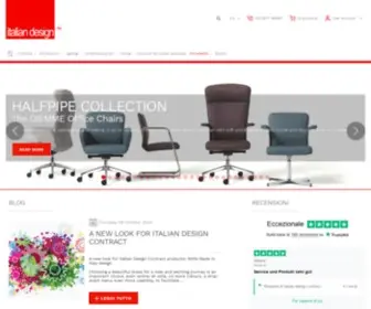 Italiandesigncontract.com(Design 100% Made in Italy) Screenshot