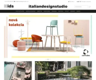 Italiandesignstudio.com(Dizajnový obchod s nábytkom) Screenshot