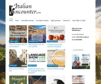 Italianencounter.com(Learn Italian on Skype) Screenshot