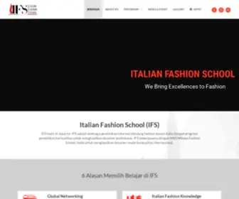 Italianfashionschool.id(Sekolah Fashion Desain Jakarta) Screenshot