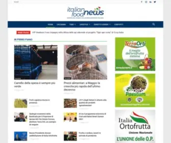 Italianfoodnews.it(Italian Food News) Screenshot