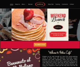 Italianitaliancafe.com(Italian Cafe in Las Colinas) Screenshot