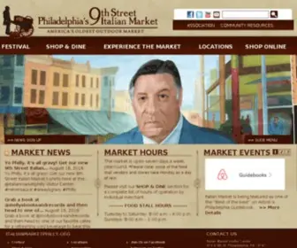 Italianmarketphilly.org(Philadelphia) Screenshot