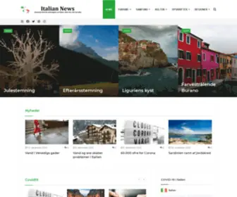Italiannews.dk(Italian News) Screenshot