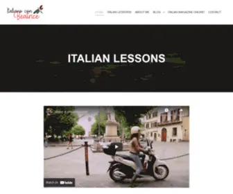 Italianoconbeatrice.com(Learn Italian in Florence & Online) Screenshot