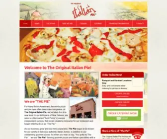 Italianpie.com(The Original Italian Pie) Screenshot