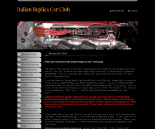 Italianreplicacarclub.co.uk(Italianreplicacarclub) Screenshot