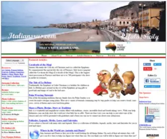 Italiansrus.com(Guide to Italy and Italian Culture) Screenshot