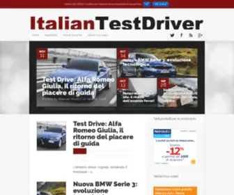 Italiantestdriver.com(Auto, Motori e prove su strada) Screenshot