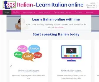 Italiantranslation-Teaching.com(Sos Italian) Screenshot