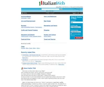 Italianweb.org(Italy) Screenshot