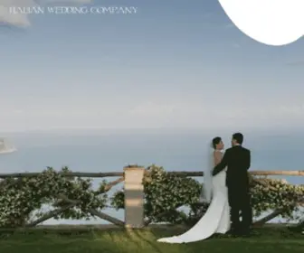 Italianweddingcompany.com(Wedding in Italy stylish and stress) Screenshot