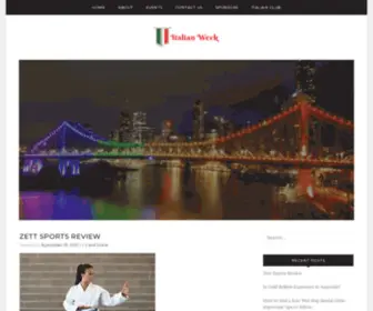 Italianweek.com.au(Italian Week) Screenshot