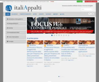 Italiappalti.it(Codice appalti) Screenshot