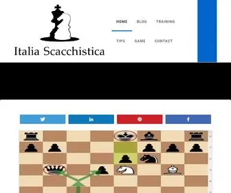 Italiascacchistica.com(Italia Scacchistica) Screenshot