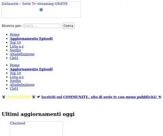 Italiaserie.bid(Serie Tv streaming GRATIS) Screenshot