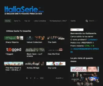 Italiaserie.co(Italia serie) Screenshot