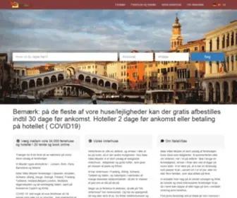 Italiavillas.net(Feriebolig Italien) Screenshot