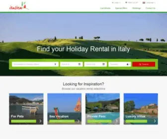 Italicarentals.com(Case vacanza versilia) Screenshot