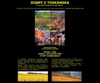 Italie-Toskansko-Cestovani.cz(DOJMY) Screenshot