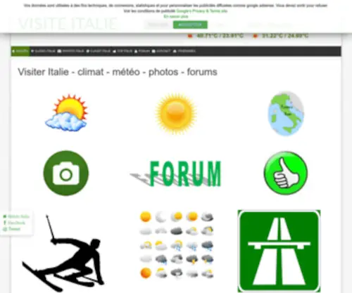 Italie-Visite.com(Visite) Screenshot