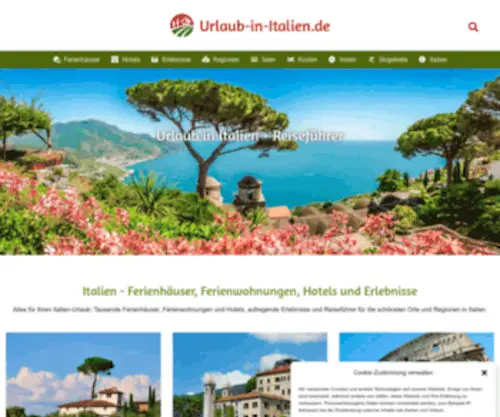 Italien-Linktipp.de(Urlaub in Italien) Screenshot