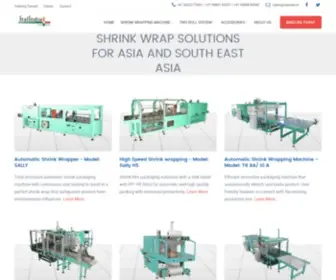 Italindia.in(Manufacturer of Automatic Shrink Packaging Machines) Screenshot